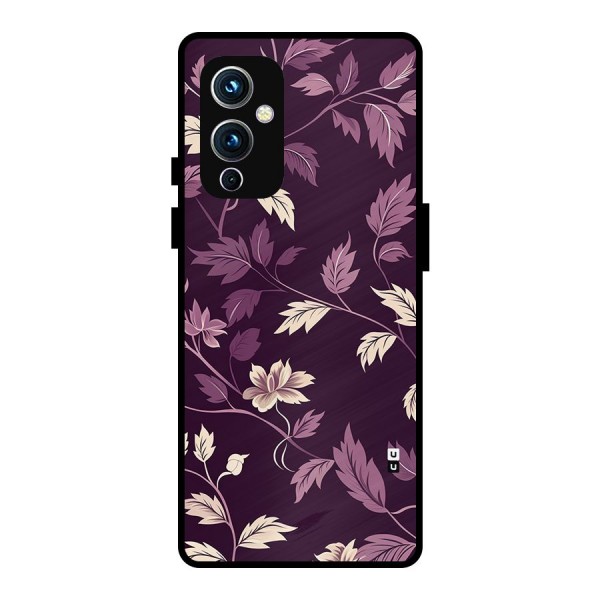 Traditional Florals Metal Back Case for OnePlus 9