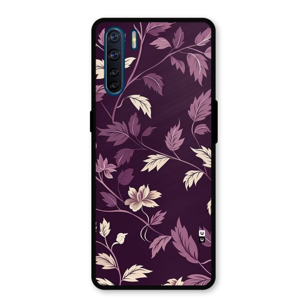 Traditional Florals Metal Back Case for Oppo F15