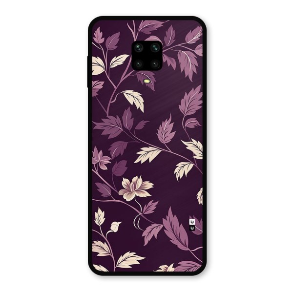 Traditional Florals Metal Back Case for Poco M2