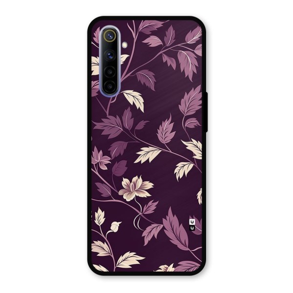 Traditional Florals Metal Back Case for Realme 6