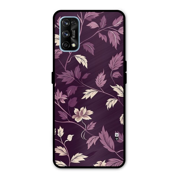 Traditional Florals Metal Back Case for Realme 7 Pro