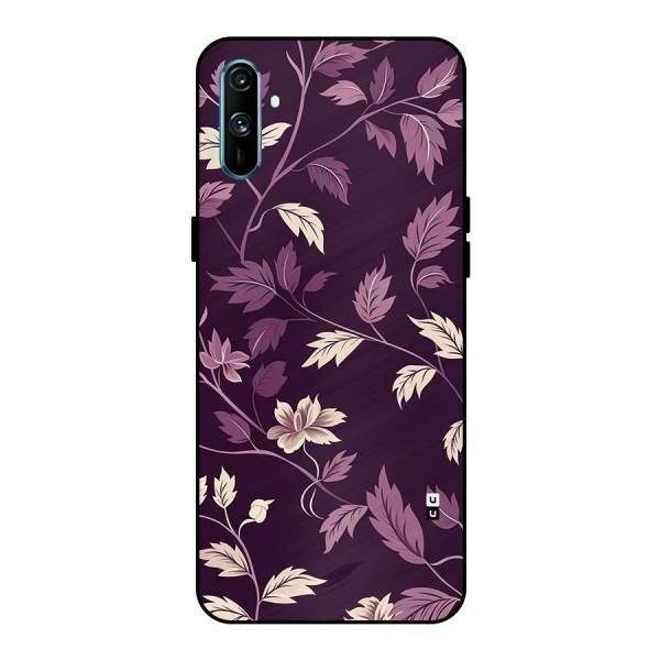 Traditional Florals Metal Back Case for Realme C3