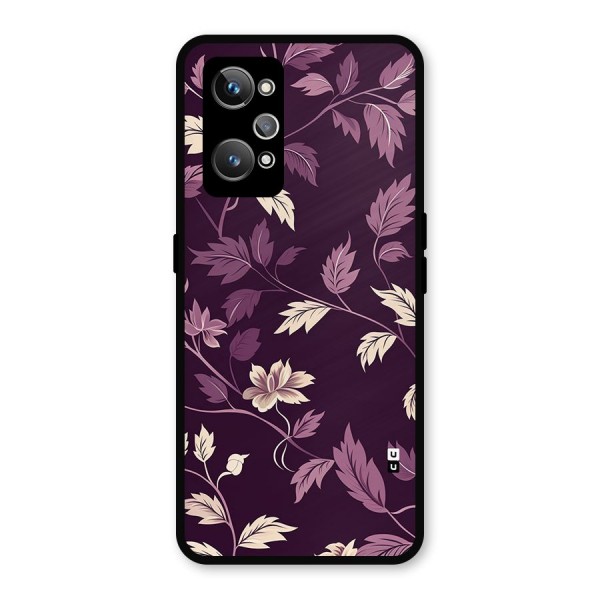 Traditional Florals Metal Back Case for Realme GT 2