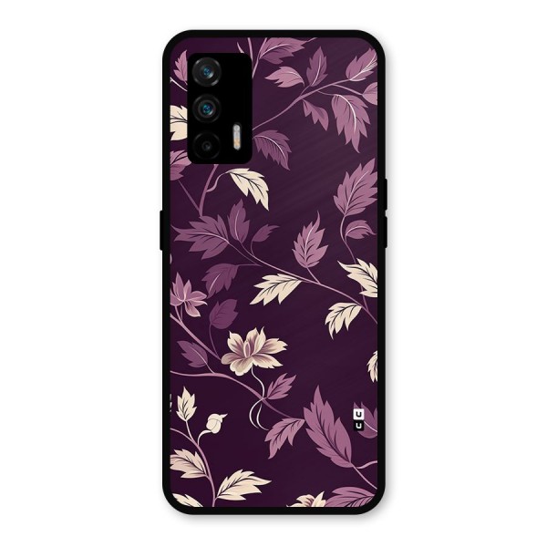 Traditional Florals Metal Back Case for Realme GT 5G