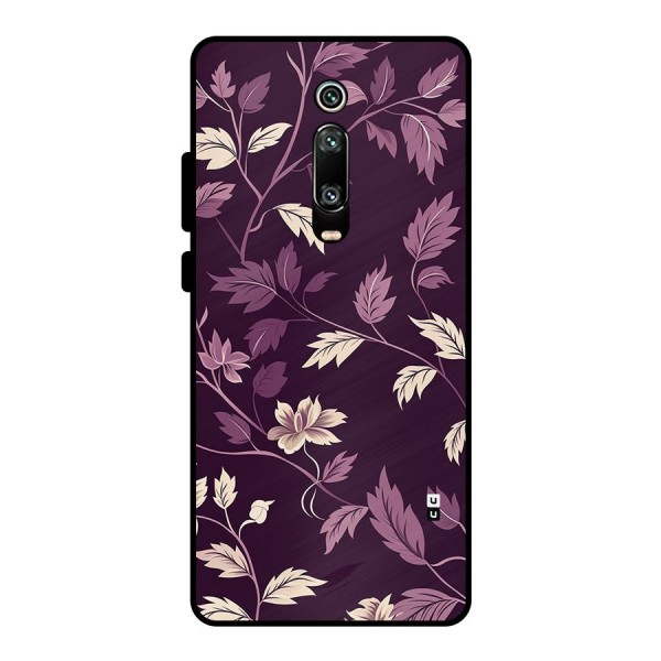 Traditional Florals Metal Back Case for Redmi K20 Pro