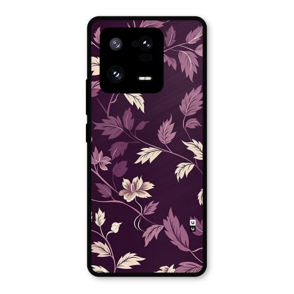 Traditional Florals Metal Back Case for Xiaomi 13 Pro