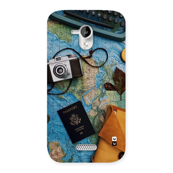 Travel Essentials Back Case for Canvas HD A116