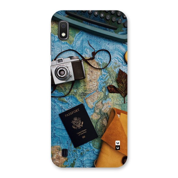 Travel Essentials Back Case for Galaxy A10