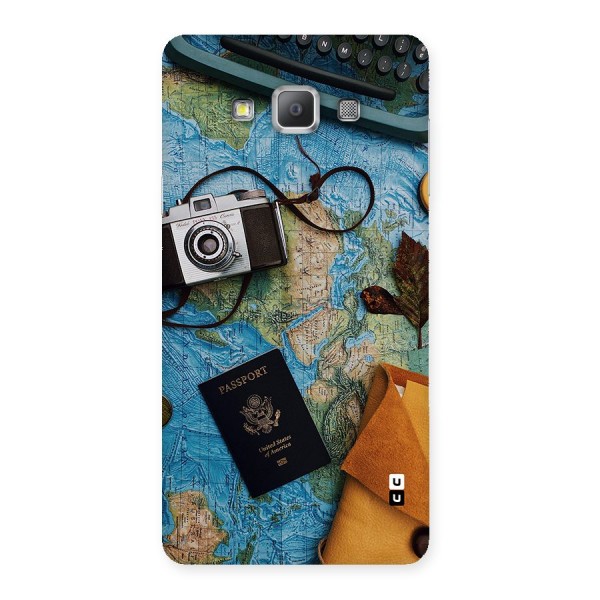 Travel Essentials Back Case for Galaxy A7