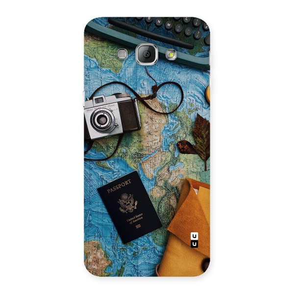 Travel Essentials Back Case for Galaxy A8