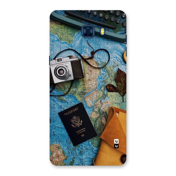 Travel Essentials Back Case for Galaxy C7 Pro