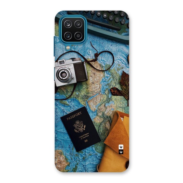 Travel Essentials Back Case for Galaxy F12