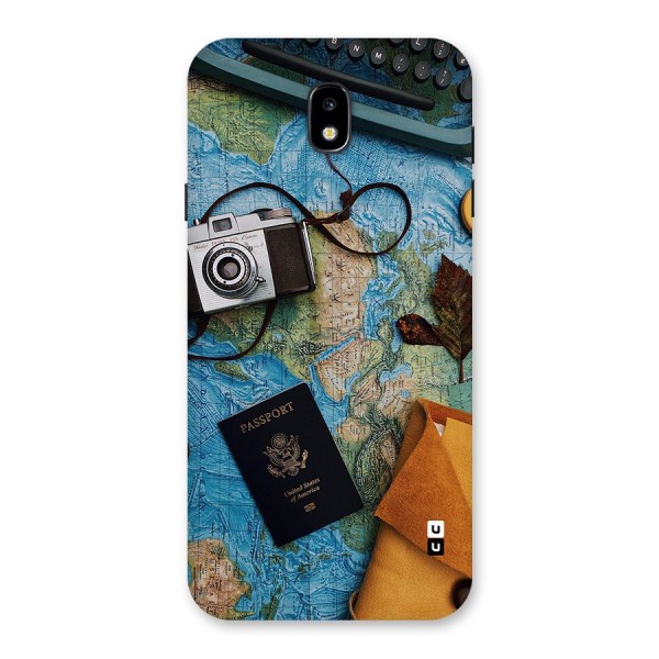 Travel Essentials Back Case for Galaxy J7 Pro