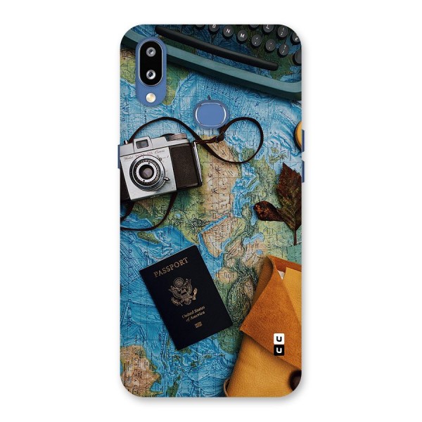 Travel Essentials Back Case for Galaxy M01s