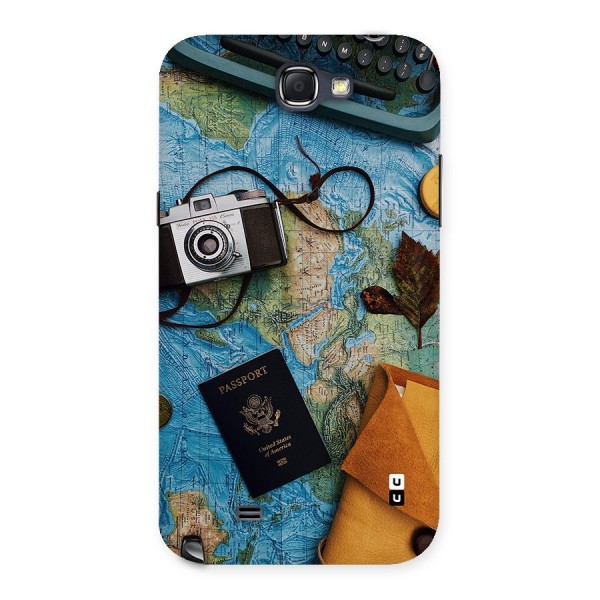 Travel Essentials Back Case for Galaxy Note 2