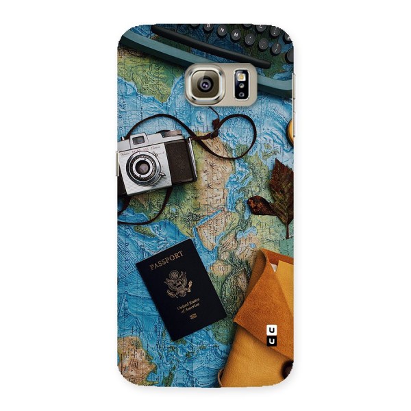 Travel Essentials Back Case for Galaxy S6 edge