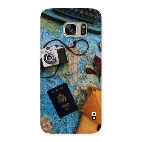 Travel Essentials Back Case for Galaxy S7