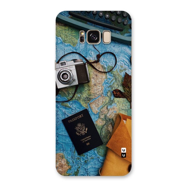 Travel Essentials Back Case for Galaxy S8 Plus