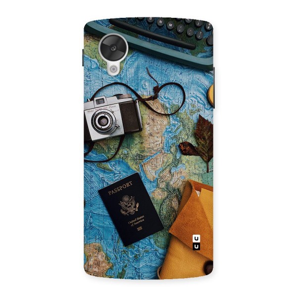 Travel Essentials Back Case for Google Nexus 5