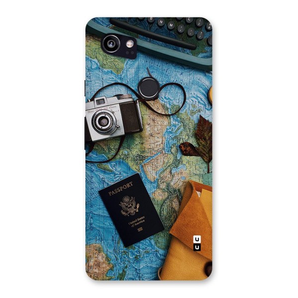 Travel Essentials Back Case for Google Pixel 2 XL