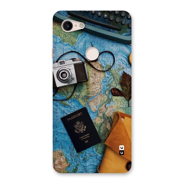 Travel Essentials Back Case for Google Pixel 3 XL