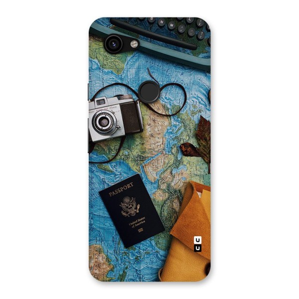 Travel Essentials Back Case for Google Pixel 3a