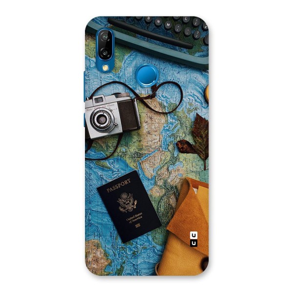 Travel Essentials Back Case for Huawei P20 Lite