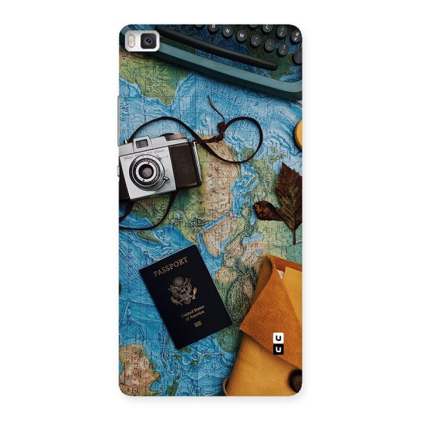 Travel Essentials Back Case for Huawei P8