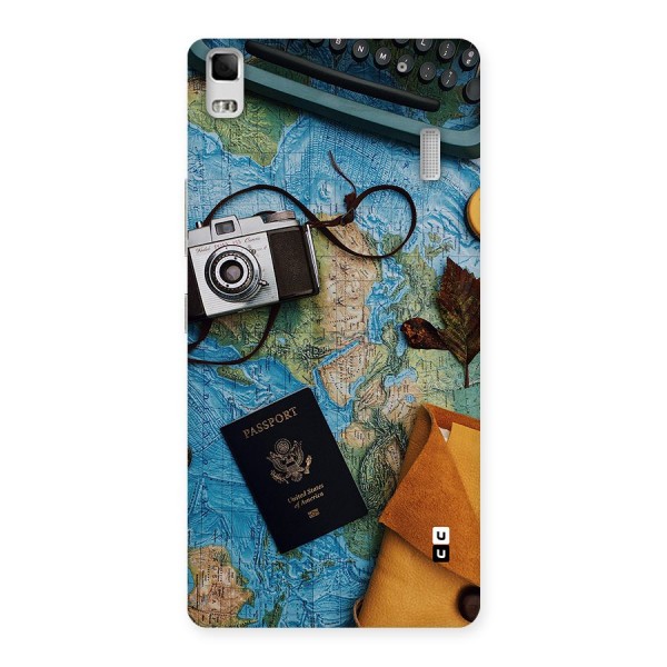 Travel Essentials Back Case for Lenovo A7000