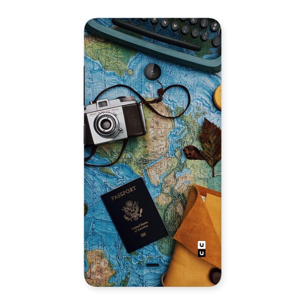 Travel Essentials Back Case for Lumia 540