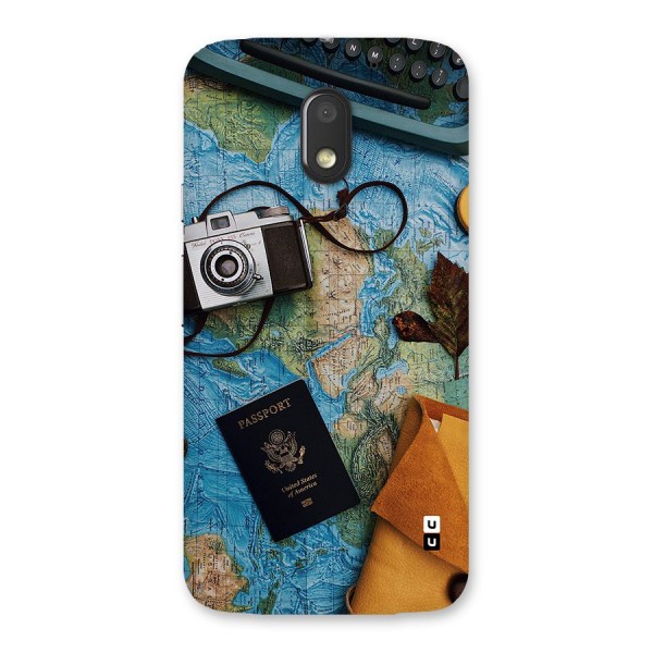 Travel Essentials Back Case for Moto E3 Power