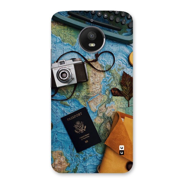 Travel Essentials Back Case for Moto E4 Plus