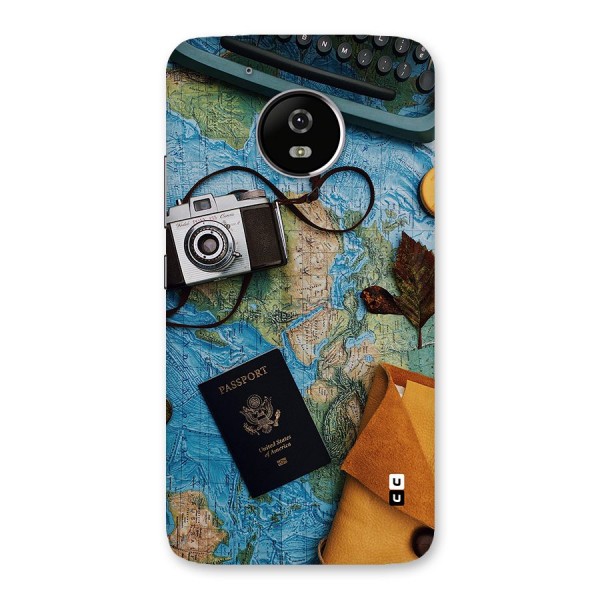 Travel Essentials Back Case for Moto G5