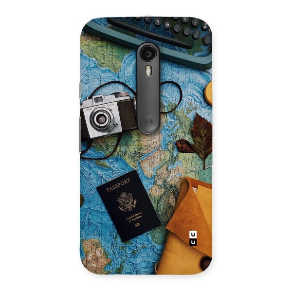 Travel Essentials Back Case for Moto G Turbo