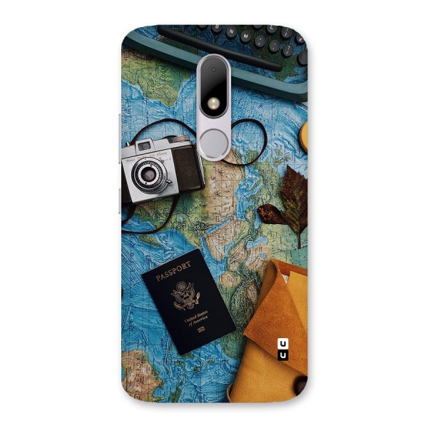 Travel Essentials Back Case for Moto M