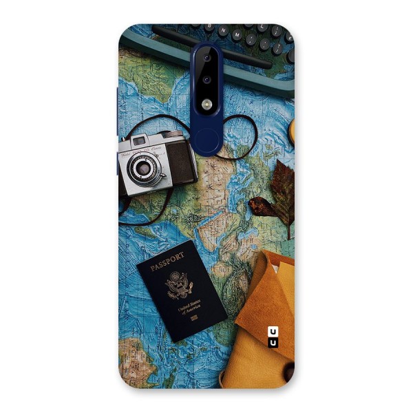 Travel Essentials Back Case for Nokia 5.1 Plus