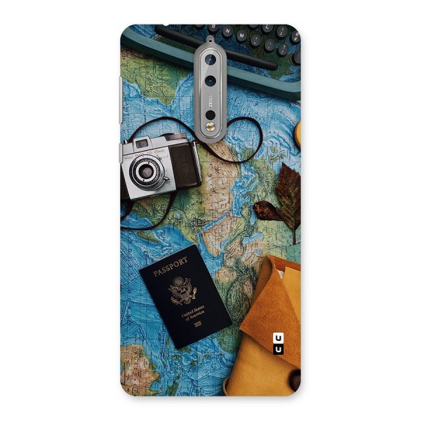 Travel Essentials Back Case for Nokia 8