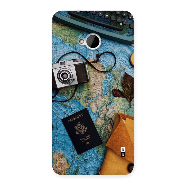 Travel Essentials Back Case for One M7 (Single Sim)