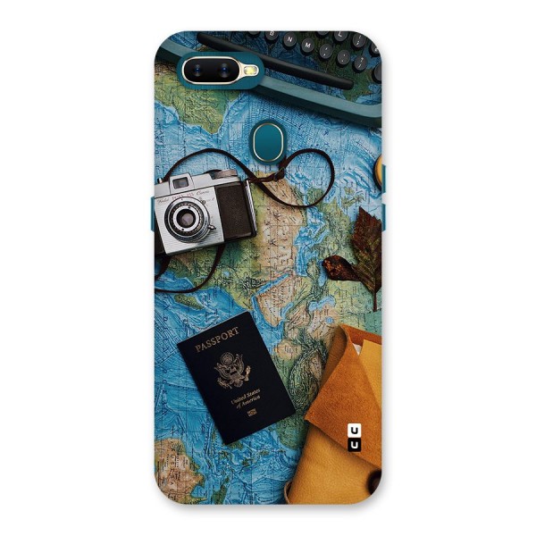 Travel Essentials Back Case for Oppo A12s