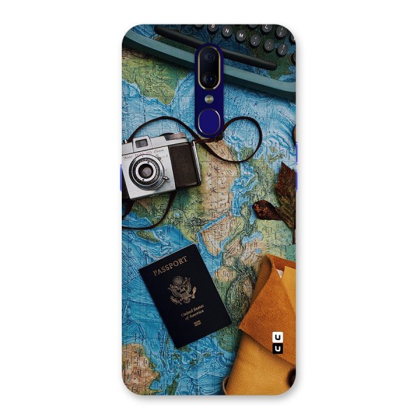 Travel Essentials Back Case for Oppo A9