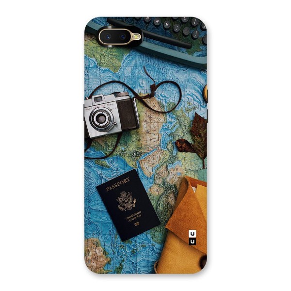 Travel Essentials Back Case for Oppo K1