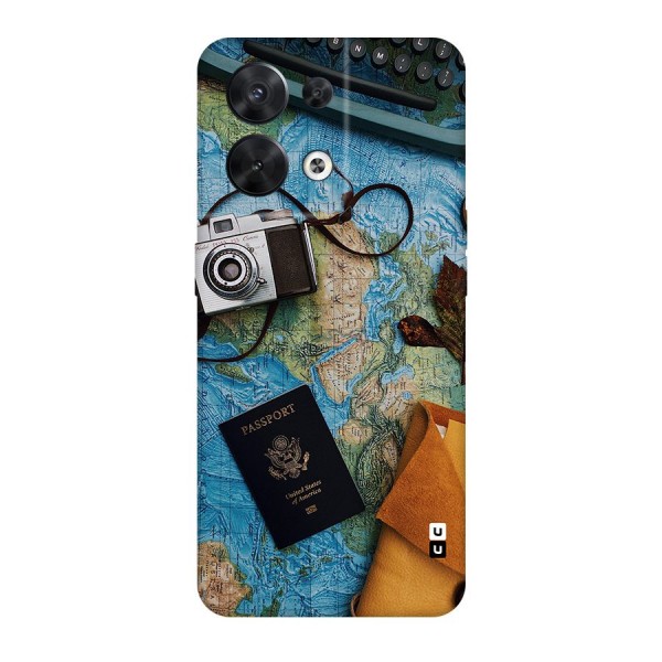 Travel Essentials Back Case for Oppo Reno8 5G