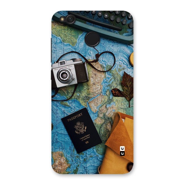 Travel Essentials Back Case for Redmi 4