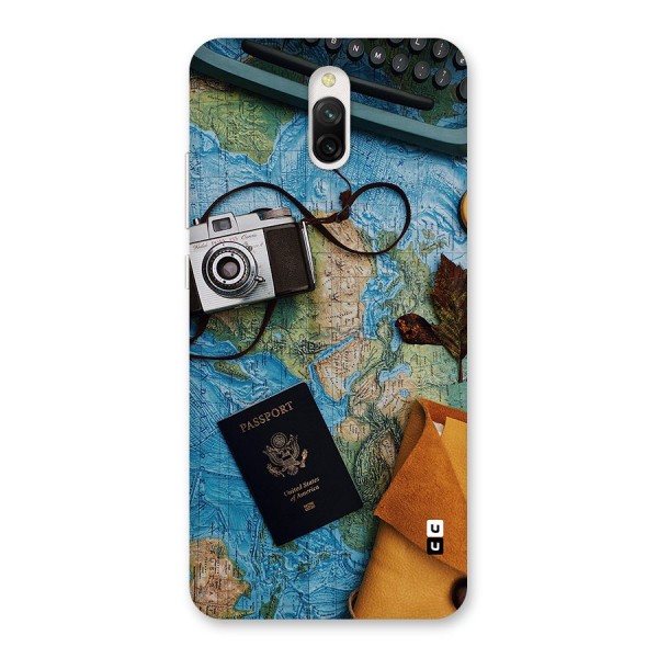 Travel Essentials Back Case for Redmi 8A Dual