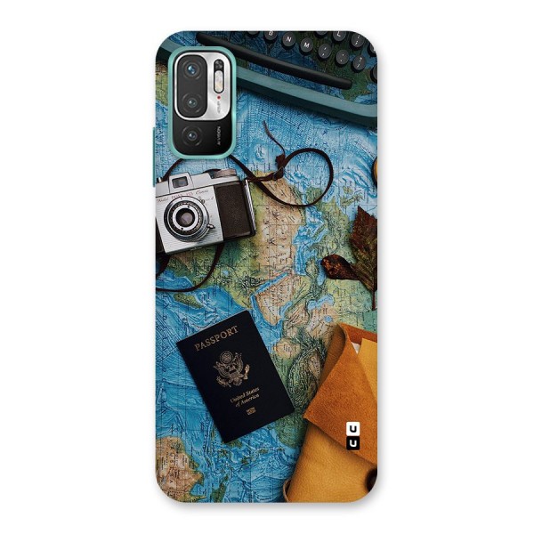 Travel Essentials Back Case for Redmi Note 10T 5G