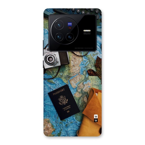 Travel Essentials Back Case for Vivo X80