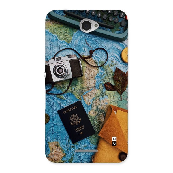 Travel Essentials Back Case for Xperia E4