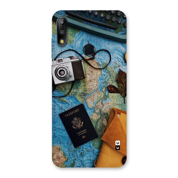 Travel Essentials Back Case for Zenfone Max Pro M2