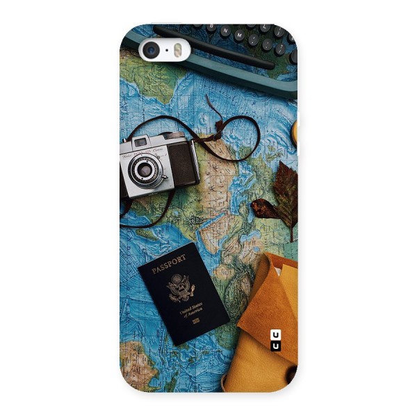 Travel Essentials Back Case for iPhone SE 2016