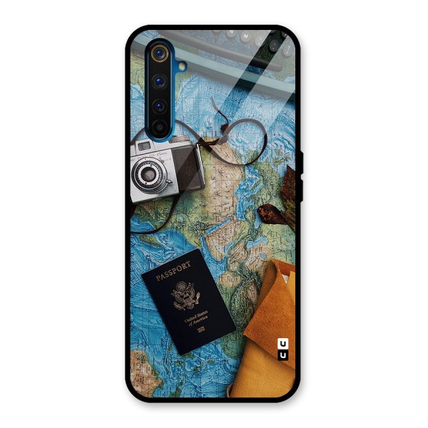 Travel Essentials Glass Back Case for Realme 6 Pro